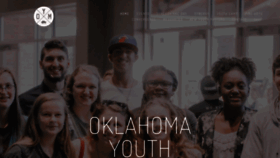 What Oklahomayouthministries.com website looked like in 2019 (4 years ago)