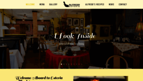 What Osteriaalfredo.com website looked like in 2019 (4 years ago)