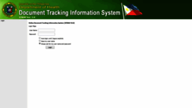 What Odtis.doh.gov.ph website looked like in 2019 (4 years ago)