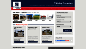 What Omalleyproperties.com website looked like in 2019 (4 years ago)