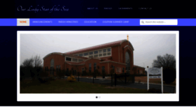 What Olssparish.org website looked like in 2019 (5 years ago)