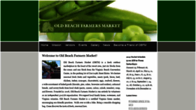What Oldbeachfarmersmarket.com website looked like in 2019 (4 years ago)