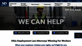 What Ohlaborlaw.com website looked like in 2019 (4 years ago)