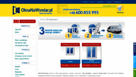 What Oknanawymiar.pl website looked like in 2019 (4 years ago)