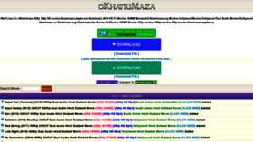 What Okhatrimaza.desi website looked like in 2019 (4 years ago)