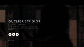 What Outlierstudios.co website looked like in 2019 (4 years ago)