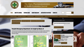 What Openpharmacoeconomicsandhealtheconomicsjournal.com website looked like in 2019 (4 years ago)
