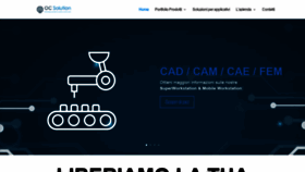 What Ocsolution.it website looked like in 2019 (6 years ago)