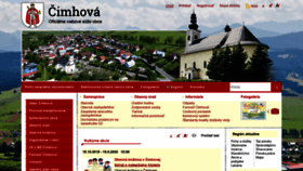 What Obeccimhova.sk website looked like in 2019 (4 years ago)