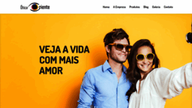 What Oticaoriente.com.br website looked like in 2019 (4 years ago)