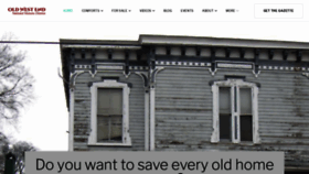 What Oldwestendva.com website looked like in 2019 (4 years ago)