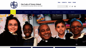 What Ourladyofvictoryschool.org website looked like in 2019 (4 years ago)