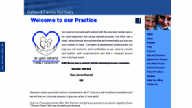 What Ostrandfamilydentistry.com website looked like in 2019 (4 years ago)
