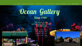 What Oceangallery22.com website looked like in 2019 (4 years ago)