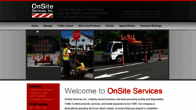 What Onsiteservices-signs.com website looked like in 2019 (4 years ago)