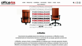 What Officerios.com.br website looked like in 2019 (4 years ago)