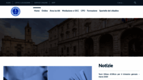 What Ordineavvocatiascolipiceno.it website looked like in 2019 (4 years ago)