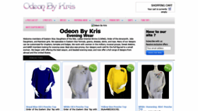 What Odeonbykris.com website looked like in 2019 (4 years ago)