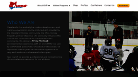 What Ohiohockeyproject.com website looked like in 2019 (4 years ago)