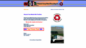 What Orlandoscrapmetal.com website looked like in 2019 (6 years ago)