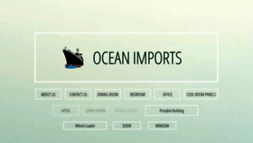 What Oceanimports.com.au website looked like in 2019 (4 years ago)