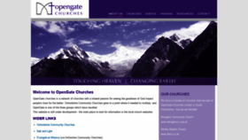 What Opengatecc.net website looked like in 2019 (4 years ago)