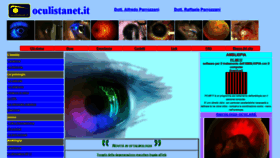 What Oculistanet.it website looked like in 2019 (4 years ago)