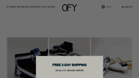 What Ofyshop.com website looked like in 2019 (4 years ago)