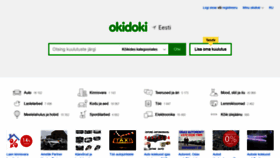 What Okidoki.ee website looked like in 2019 (4 years ago)