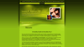 What Onehealthysmile.com website looked like in 2019 (4 years ago)