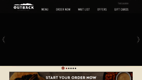 What Outback.com website looked like in 2019 (4 years ago)
