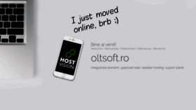 What Oltsoft.ro website looked like in 2019 (4 years ago)