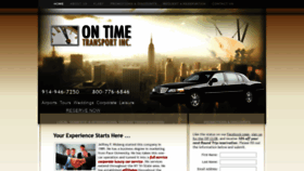What Ontimetransportinc.com website looked like in 2019 (4 years ago)