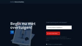 What Onlinebeinvloeden.nl website looked like in 2019 (4 years ago)