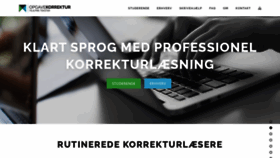 What Opgavekorrektur.dk website looked like in 2019 (4 years ago)