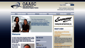 What Oaasc.net website looked like in 2019 (4 years ago)