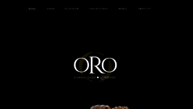 What Oro.ae website looked like in 2019 (4 years ago)
