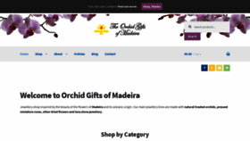 What Orchid-gifts-madeira.com website looked like in 2020 (4 years ago)
