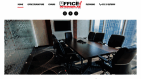 What Officeinterior.ae website looked like in 2020 (4 years ago)