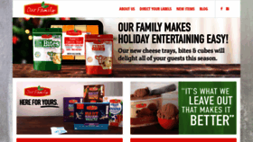 What Ourfamilyfoods.com website looked like in 2020 (4 years ago)