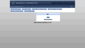 What Ogr.anadolu.edu.tr website looked like in 2020 (4 years ago)