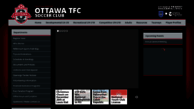 What Ottawatfc.com website looked like in 2020 (6 years ago)