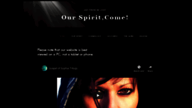 What Ourspirit.com website looked like in 2020 (4 years ago)
