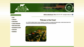 What Oliverfarms.com website looked like in 2020 (4 years ago)