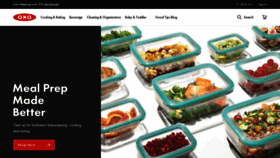 What Oxo.com website looked like in 2020 (4 years ago)