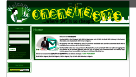 What Onenairasms.com website looked like in 2020 (4 years ago)