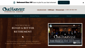 What Oakharvestfg.com website looked like in 2020 (4 years ago)