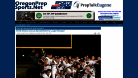 What Oregonprepsports.net website looked like in 2020 (4 years ago)