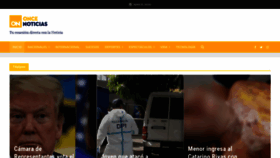 What Oncenoticias.hn website looked like in 2020 (4 years ago)
