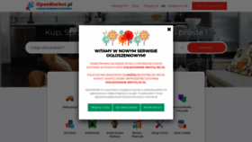 What Oglaszasz.pl website looked like in 2020 (4 years ago)